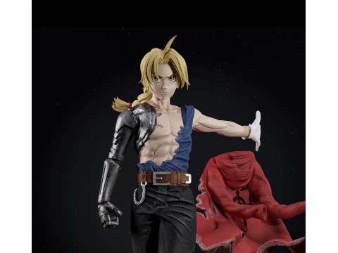 Edward Elric Fullmetal Alchemist 3D Print Model