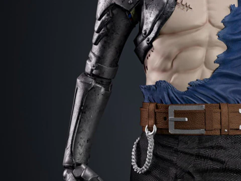 Edward Elric Fullmetal Alchemist 3D Print Model