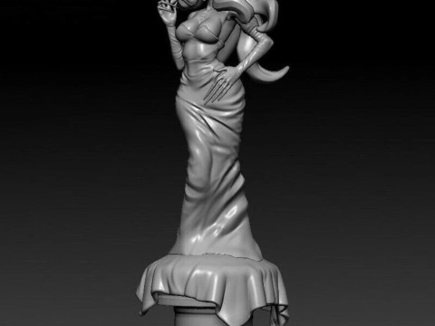 Lust Statue - Fullmetal Alchemist 3D Print Model