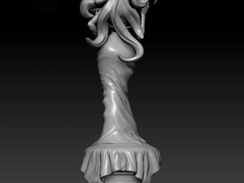 Lust Statue - Fullmetal Alchemist 3D Print Model