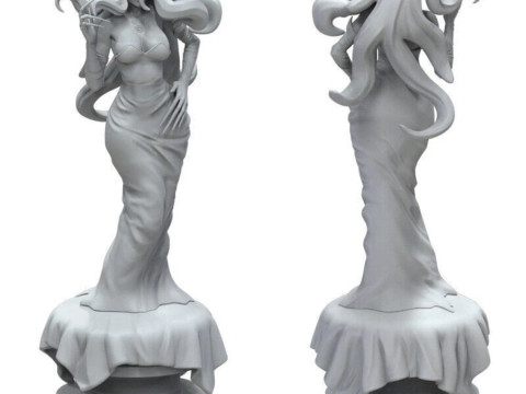 Lust Statue - Fullmetal Alchemist 3D Print Model