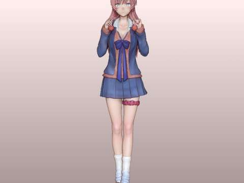 Akari Watanabe Modelo de impresión 3D