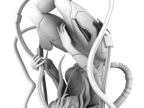 Ghost In The Shell Major 3D Print Model