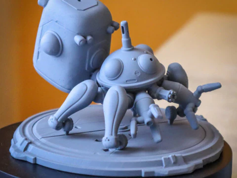 Chibi Motoko Kusanagi - Ghost in the Shell 3D Print Model