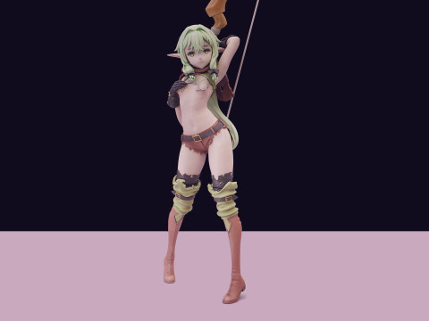 Goblin slayer - High Elf Archer 3D Print Model