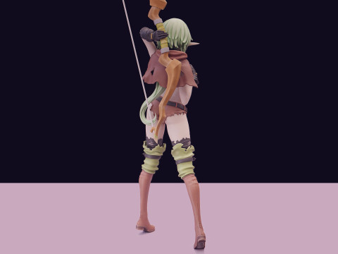 Goblin slayer - High Elf Archer 3D Print Model