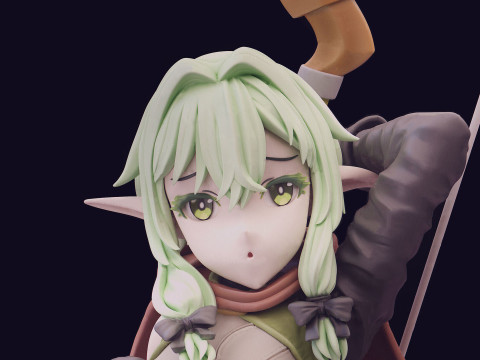 Goblin slayer - High Elf Archer 3D Print Model