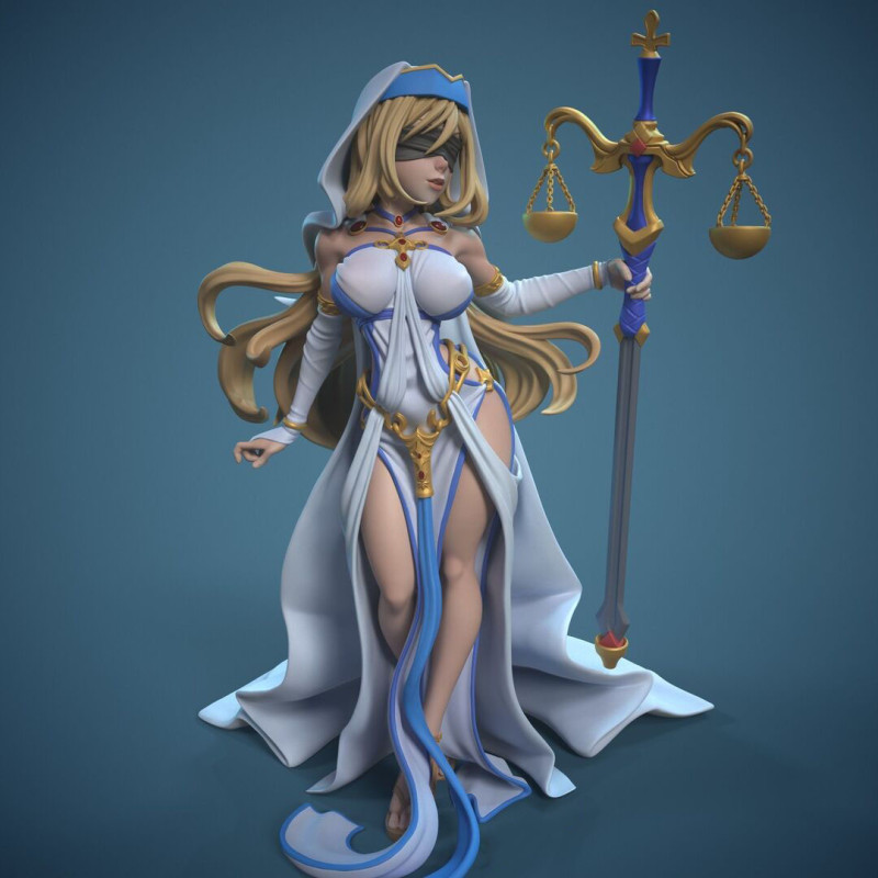 Sword Maiden Multi Versions 3D Print Model .c4d .max .obj .3ds .fbx .stl .blend 
