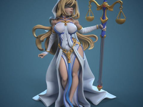 Versioni multiple della fanciulla della spada Modello di stampa 3D