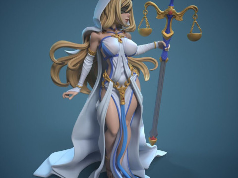 Sword Maiden Multi Versions 3D Print Model