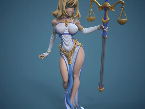 Sword Maiden Multi Versions 3D Print Model