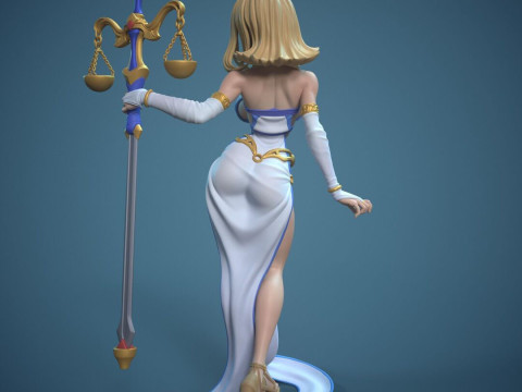 Sword Maiden Multi Versions 3D Print Model