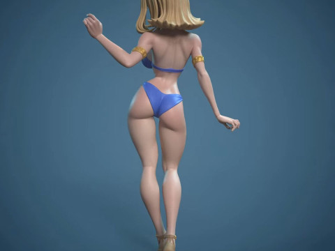 Sword Maiden Multi Versions 3D Print Model