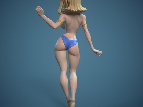 Sword Maiden Multi Versions 3D Print Model