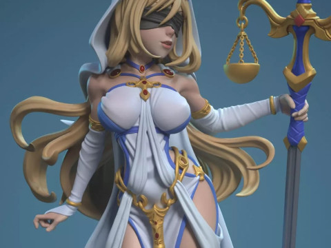 Sword Maiden Multi Versions 3D Print Model