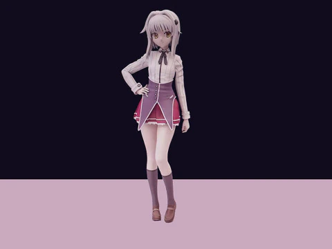 Szkoła średnia DxD &ndash; Koneko Toujou Model do druku 3D