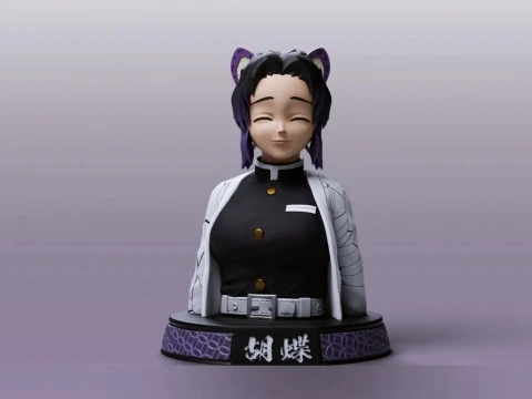 Shinobu Demon Slayer 3D Print Model