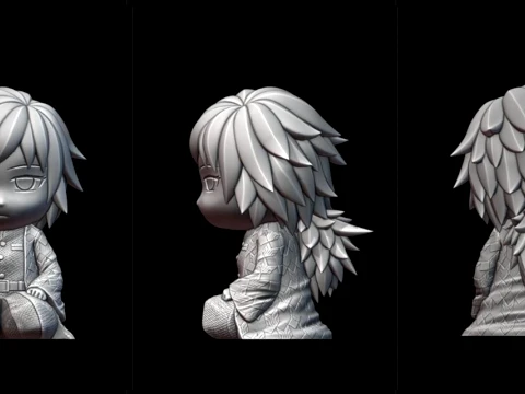 Tomioka Demon Slayer 3D Print Model