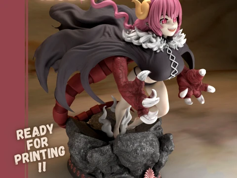 Kobayashi-san Chi No Maid Dragon - Ilulu 3D Print Model