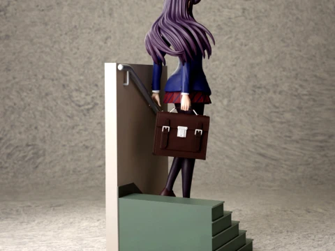 Komi Shouko 3D Print Model