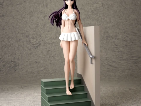 Komi Shouko 3D Print Model