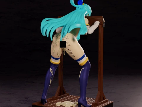 Aqua Pillory 3D Print Model
