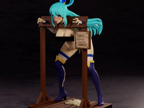 Aqua Pillory 3D Print Model