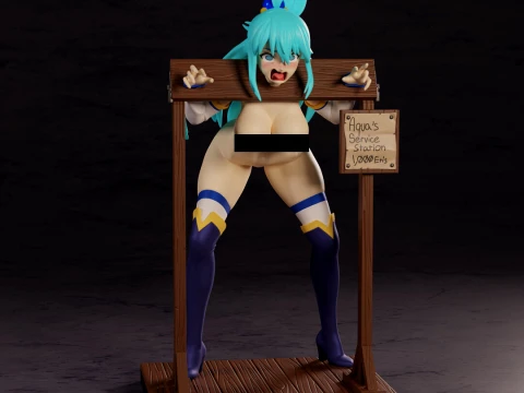 Aqua Pillory 3D Print Model