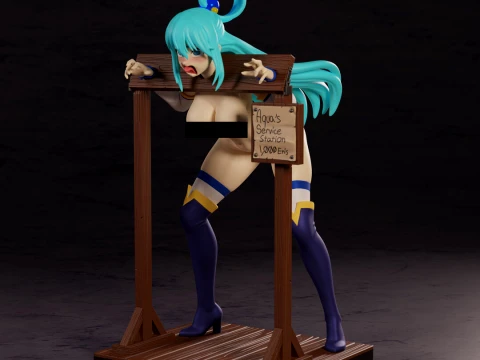 Aqua Pillory 3D Print Model