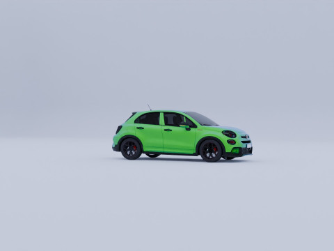Fiat 500x Sport del 2020 3D Model