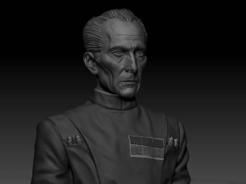 Grand Moff Takin 3D Figuries Ready To Print Modelo de impresión 3D