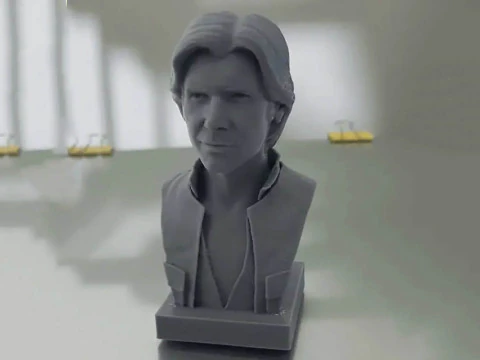 Han Solo Bust 3D Print Model