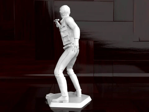 Han Solo Figure 3D Print Model
