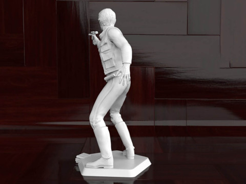 Han Solo Tutus 3D Figuries Ready To Print 3D Baskı Modeli