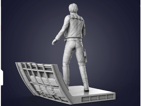 Han Solo Ready To Print Modelo de impresión 3D