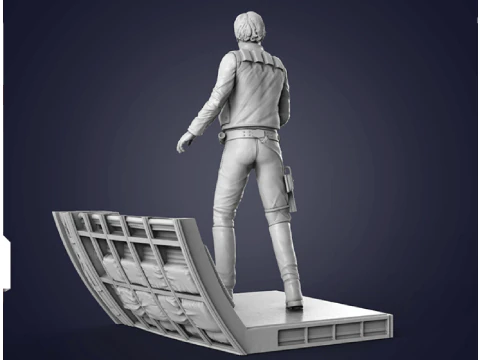 Han Solo Ready To Print 3D Print Model