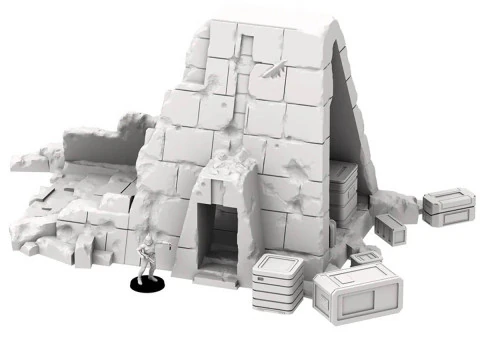 Ancient Runs Store House Ready To Print 3D Print Model
