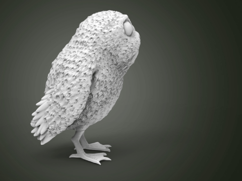 Porg 3D Figuries Ready To Print 3D Print Model