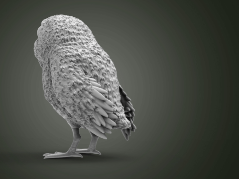 Porg 3D Figuries Ready To Print 3D Print Model