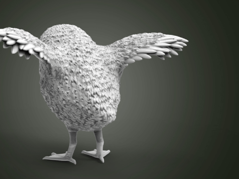 Porg 3D Figuries Ready To Print 3D Print Model