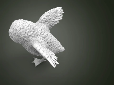 Porg 3D Figuries Ready To Print 3D Print Model