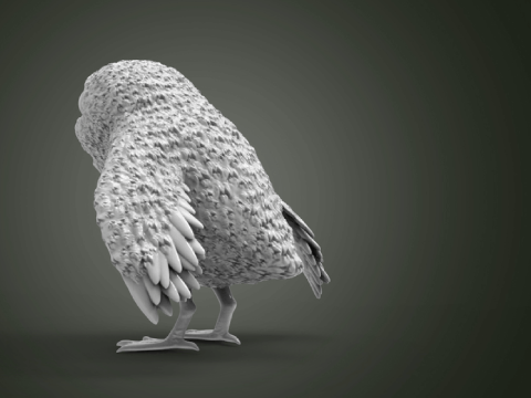 Porg 3D Figuries Ready To Print 3D Print Model