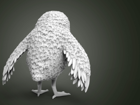 Porg 3D Figuries Ready To Print 3D Print Model