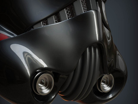 Inferno Squad Helmet 3D Figuries Ready To Print 3D Print Model