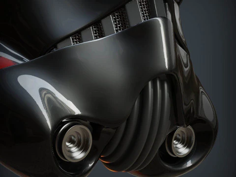 Inferno Squad Helmet 3D Print Model
