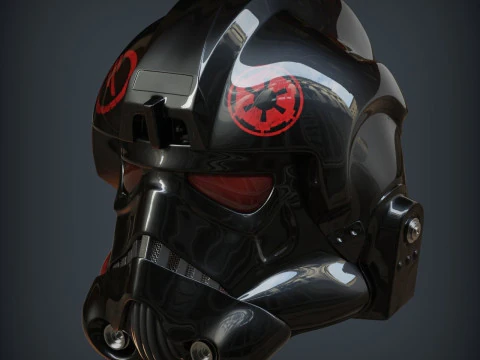 Inferno Squad Helmet 3D Print Model