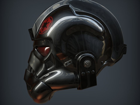 Inferno Squad Helmet 3D Figuries Ready To Print 3D Print Model
