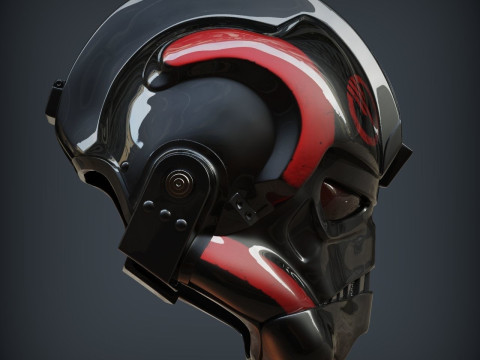Inferno Squad Helmet 3D Figuries Ready To Print 3D Print Model