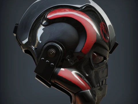 Inferno Squad Helmet 3D Print Model