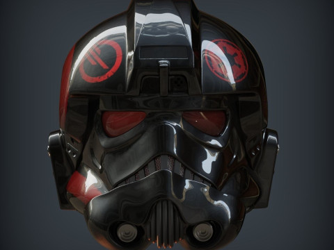 Inferno Squad Helmet 3D Figuries Ready To Print 3D Print Model